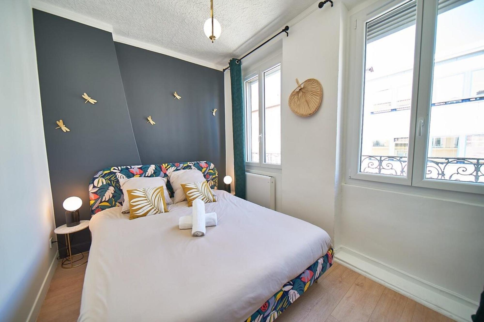 Chez Jules- Charmant 4 Pers- Metro Charpennes Apartment Villeurbanne Bagian luar foto